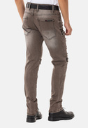 Herrenjeans CIPO BAXX CD555 Brown