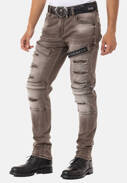 Herrenjeans CIPO BAXX CD555 Brown