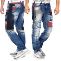 Herrenjeans CIPO BAXX CD574 BLUE