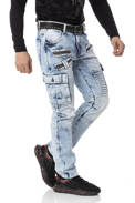 Herrenjeans CIPO BAXX CD798 IceBlue