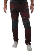 Jeans CD481-BURGUNDY CIPO BAXX