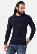 Pullover CIPO BAXX CP272 Navy Blue