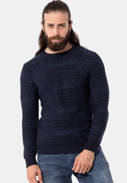 Pullover CIPO BAXX CP272 Navy Blue