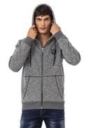 Sweatshirt CIPO BAXX CL554 Grey