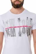 T-SHIRT CIPO BAXX CT733 White