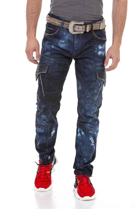 Herrenjeans CIPO BAXX CD677 Blue