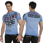 T-SHIRT CIPO BAXX CT616 Blue