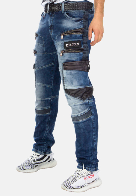Herrenjeans CIPO BAXX CD586 Blue