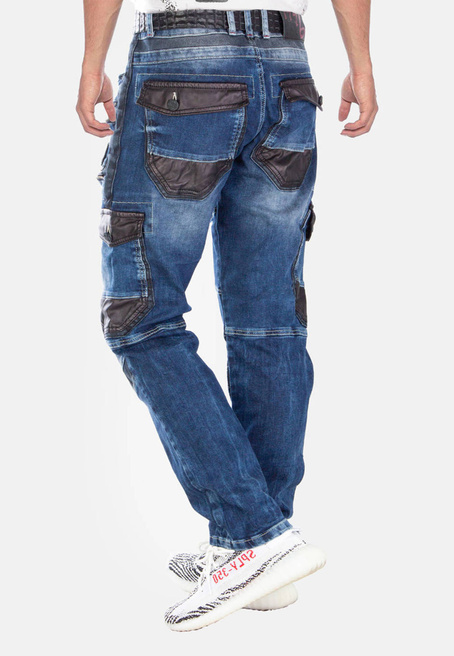 Herrenjeans CIPO BAXX CD586 Blue