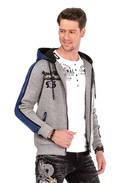 Sweatshirt CIPO BAXX CL312 GreyMelange