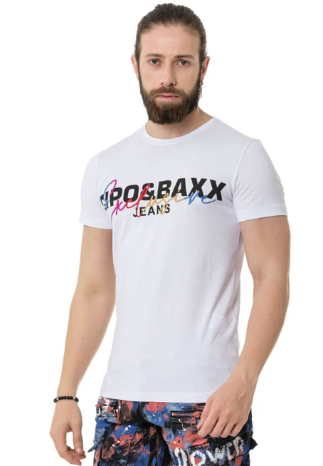 T-SHIRT CIPO BAXX CT712 White