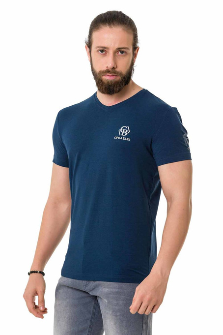 T-SHIRT CIPO BAXX  CT740 Navy blue