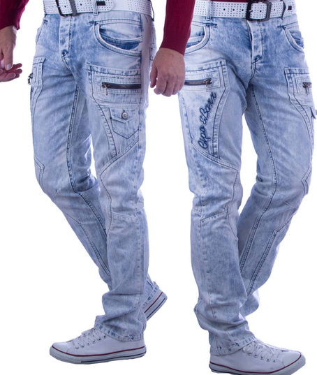 Herrenjeans CIPO BAXX CD272 LIGHT BLUE