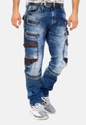 Herrenjeans CIPO BAXX CD586 Blue