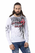 Sweatshirt CIPO BAXX CL522 White