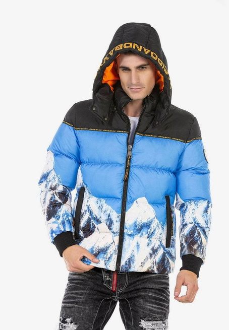 Herrenjacke CIPO BAXX CM180 BLUE