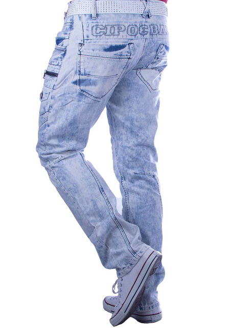 Herrenjeans CIPO BAXX CD272 LIGHT BLUE