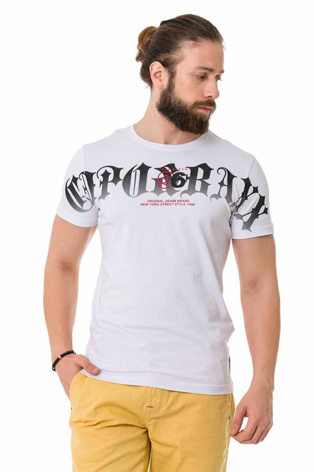 T-SHIRT CIPO BAXX CT768 White