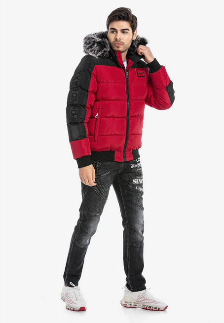 Herrenjacke CIPO BAXX CM182 Red
