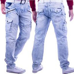 Herrenjeans CIPO BAXX CD435 ICE BLUE