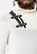 Pullover CIPO BAXX CP266 Ecru