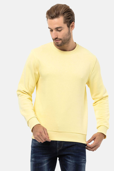 Sweatshirt CIPO BAXX CL558 Yellow