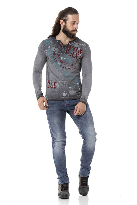 Sweatshirt CIPO BAXX CL512 Grey