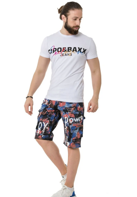 T-SHIRT CIPO BAXX CT712 White