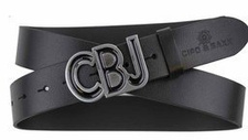 Ledergürtel CIPO BAXX CG161 BLACK 