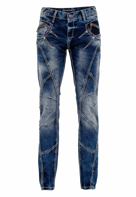 Herrenjeans CIPO BAXX CD563 Blue