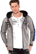 Sweatshirt CIPO BAXX CL312 GreyMelange