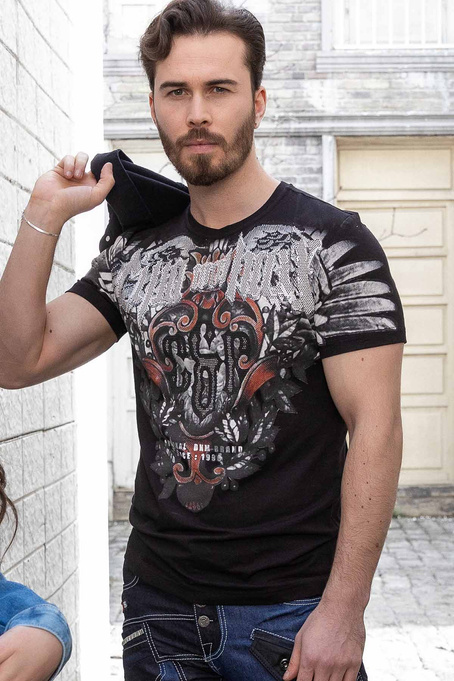 T-SHIRT CIPO BAXX CT728 Black