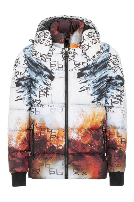 Herrenjacke CIPO BAXX CM184 ECRU
