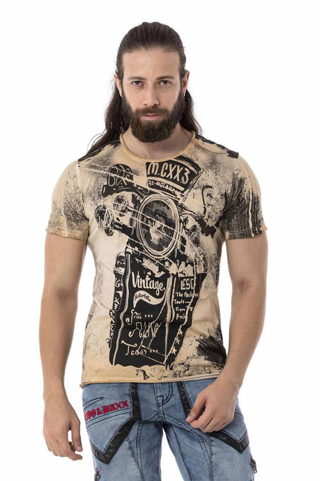 T-SHIRT CIPO BAXX CT704 Brown