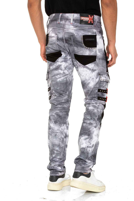 Herrenjeans CIPO BAXX CD805 Grey