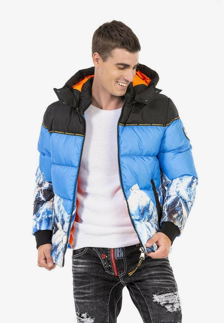 Herrenjacke CIPO BAXX CM180 BLUE