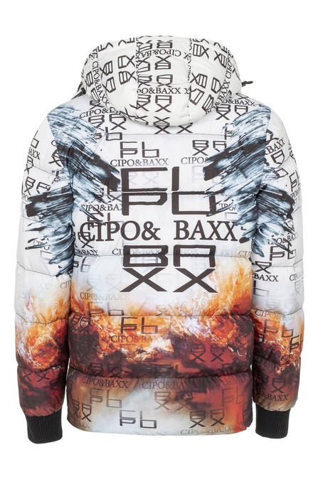 Herrenjacke CIPO BAXX CM184 ECRU