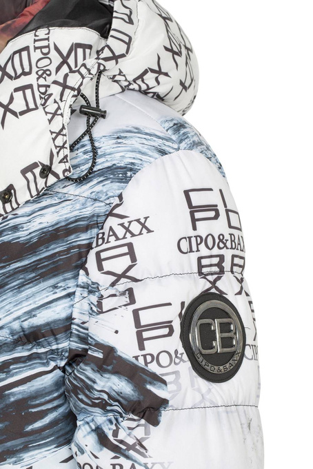 Herrenjacke CIPO BAXX CM184 ECRU