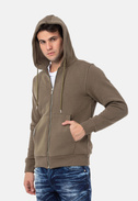 Sweatshirt CIPO BAXX CL556 Khaki