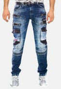 Herrenjeans CIPO BAXX CD586 Blue