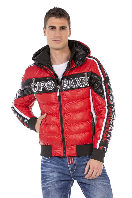 Herrenjacke CIPO BAXX CJ268 RED