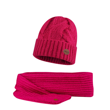 Damenmütze & Schal SET-23501-047