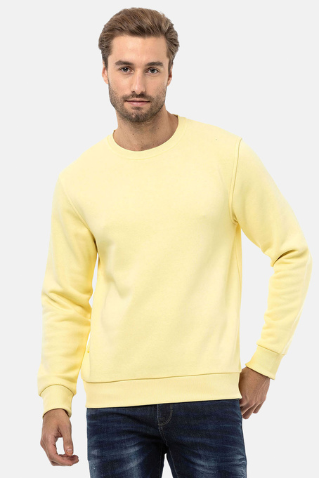 Sweatshirt CIPO BAXX CL558 Yellow
