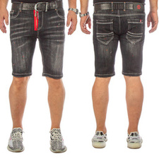 Jeansshorts CIPO BAXX CK 240 BLACK