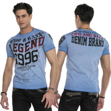 T-SHIRT CIPO BAXX CT616 Blue