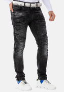 Herrenjeans CD491-Black CIPO BAXX