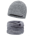 Damenmütze & Schal SET-21037-029/21036-029