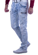 Herrenjeans CIPO BAXX CD272 LIGHT BLUE