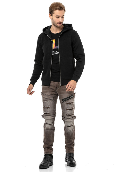 Sweatshirt CIPO BAXX CL556 Black