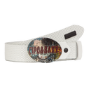 Ledergürtel CIPO BAXX CG206 WHITE